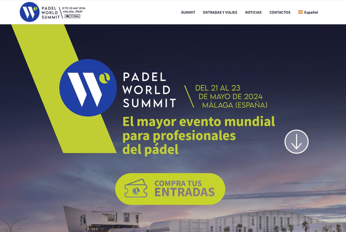 ✅Padel World Summit: El mayor evento mundial para profesionales del pádel. Málaga, mayo 2024: planetapadel.com/2024/03/padel-… / #pádel #pws2024 #padelprofesional #malagapadel #feriapadel #padelwordlsummit