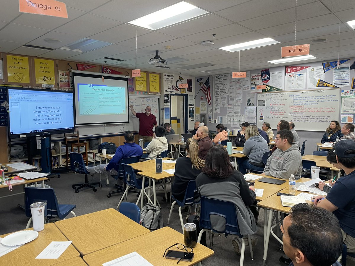 meandermath's tweet image. Teacher lead sessions for our professional learning day today!  We have experts in our buildings, let them share! Our Wildcat family is the best! 💛💙