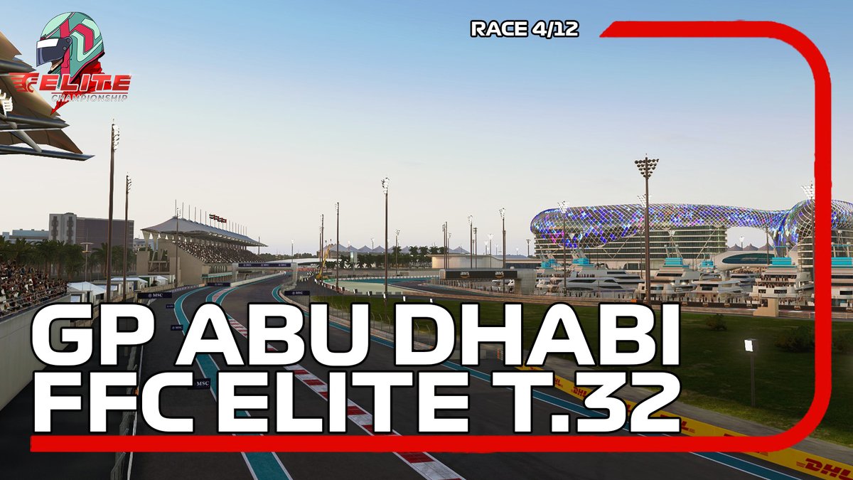 FFCSeries's tweet photo. #FFCElite | 🔥 ¡Esto es un no parar!
🇦🇪 Hoy nos vamos hasta el circuito de Yas Marina para correr la cuarta carrera de la temporada, hoy es noche de Abu Dhabi.
🎙️ Nos lo contará @SSambreel en el Twitch de FFC:
📺 https://t.co/XSH12iLVwU
🍀 ¡Suerte a todos! https://t.co/bo6UIyX2zp