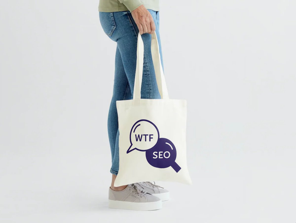 Terrific news: OPERATION GET THESE TOTES OUT OF MY HOUSE is officially underway. For the low, low price of my living room sq footage being returned to me, you can have a @wtf_is_seo tote!! 0c524d-3.myshopify.com/products/wtf-i…