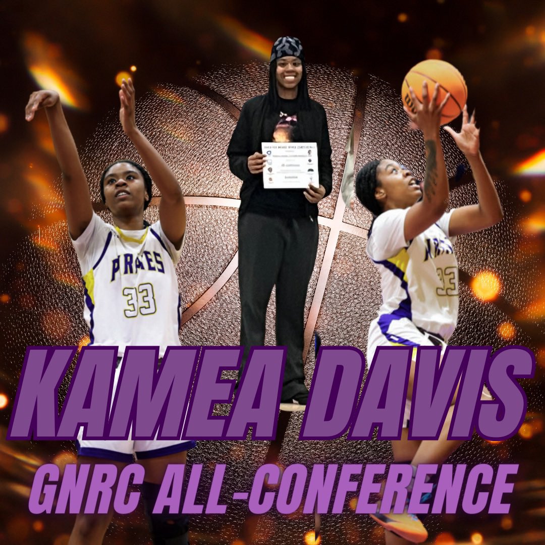 Congrats to <a href="/davis_kamea/">Kamea Davis</a> on an amazing senior season and another GNRC All Conference selection. Even with a shortened freshman Covid year and a season ending injury her junior year she ends her CHHS career with some impressive totals:
943 Points
679 Rebounds
192 Steals
103 Blocks
