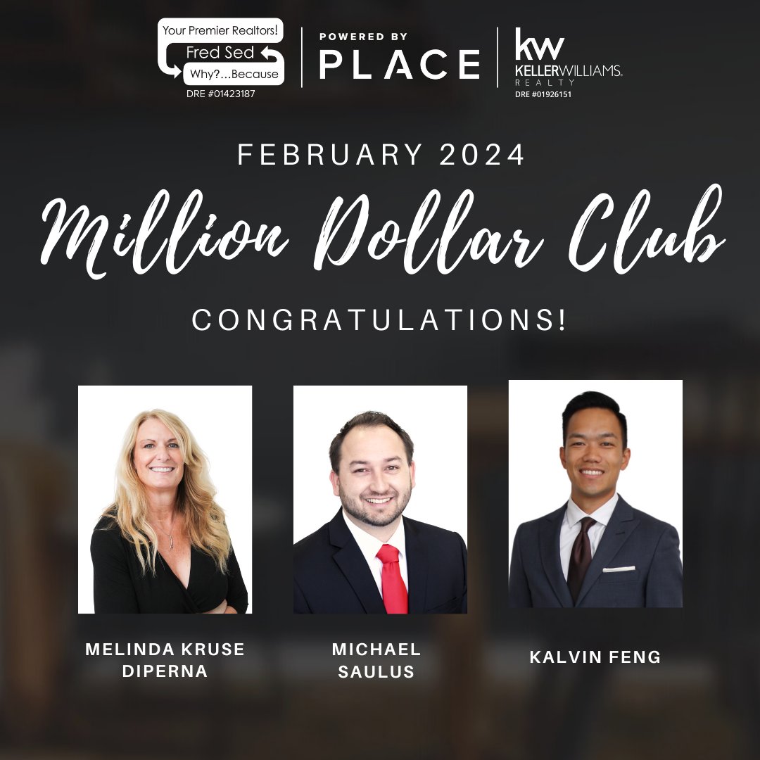 Fred_Sed's tweet image. 🌟 Proud to secure our spots in the Million Dollar Club for February! 🏡💼 Grind, dedication, and exceptional clients made it happen. Here's to more success and turning dreams into reality! 🚀🔑 
.
.
.
#RealEstateMilestones #TopAgents #KeysToSuccess