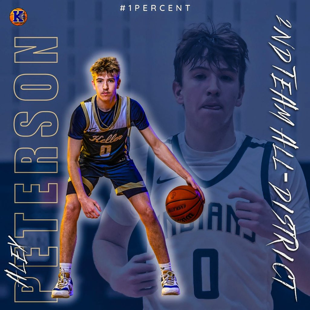 Congratulations to @Alexpeterson0 on being selected 4-6A 2nd Team All District! #1percent @Tabchoops @Gosset41 @PrepHoopsTX @PaulMDaRealTalk