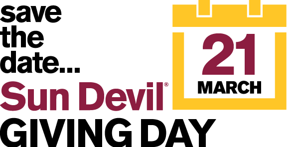 ASUEngineering's tweet image. Join us for our biggest philanthropic event of the year — #SunDevilGiving Day — and support what matters most to you. We invite you to explore ways you can make a difference in #ASUEngineering. ow.ly/WVFi50QKYVS