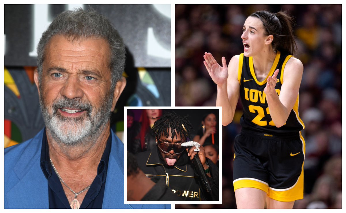 Antonio Brown stayed weird when he congratulated Caitlin Clark for breaking  the NCAA scoring record. For no apparent reason, he used a meme of Mel  Gibson when he posted his message to, image size:1200x741