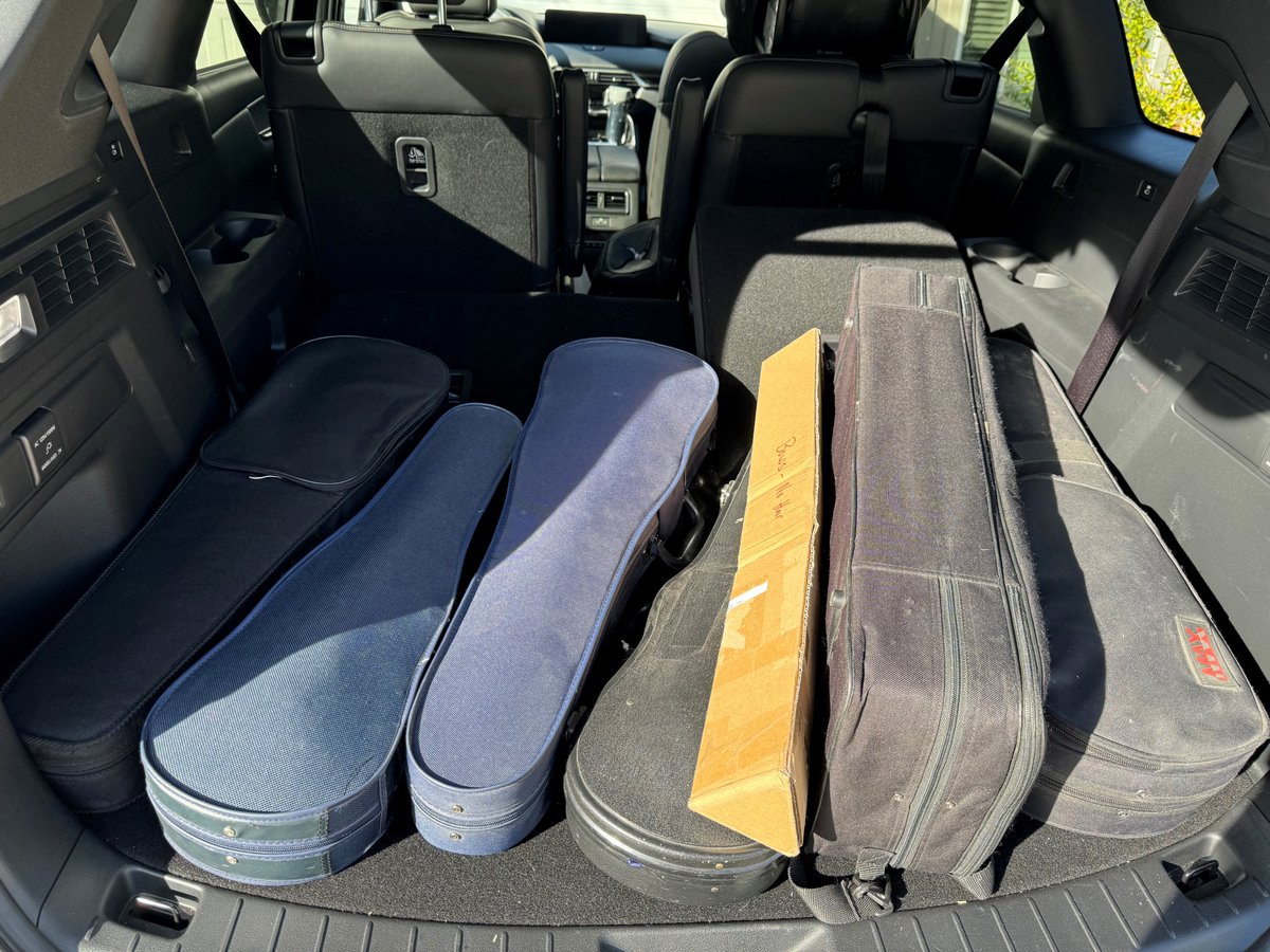 Just picked up the first round of instruments for the Play it Forward Instrument Drive! Now - March 22, you can drop off instruments at <a href="/NickRailMusic/">Nick Rail Music</a>, Hillcrest Center for the Arts, or <a href="/TheFive07/">Five07</a> &amp; put them in the hands of a CVUSD student! Learn more: conejoschools.org/programs.../in…