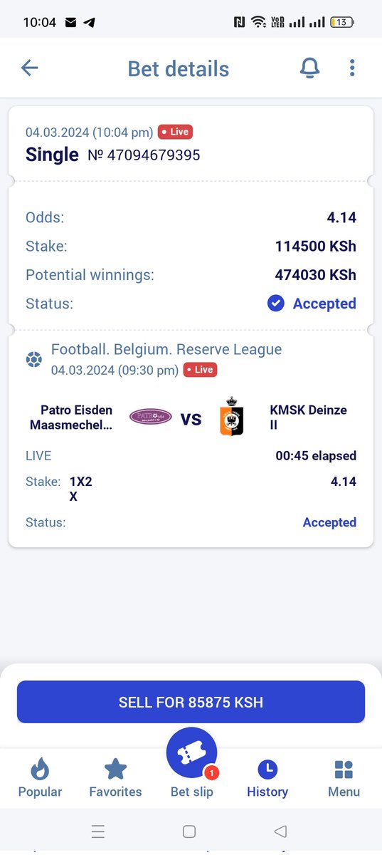 oldmamasita's tweet image. Live bet ✅💯 PARIPESA 
Draw tip..stake,risk and believe

Paripesa betslip code "D4J97"

Register here:: bit.ly/3pqfnrj
Use promocode:: mamasita

(IF YOU HAVE NOT RECEIVED STAKE RETWEET AND REPLY IN THE COMMENTS)
