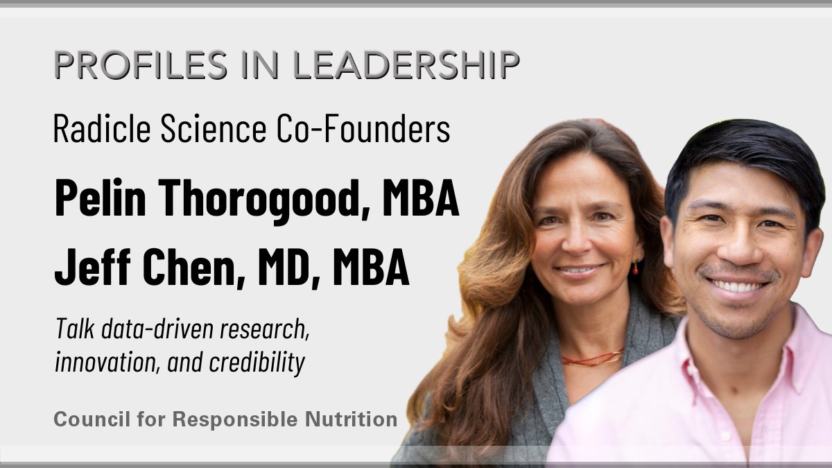 CRN (@crn_supplements) on Twitter photo There is no lack of vision at CRN Associate Member <a href="/radiclescience/">Radicle Science</a>: they have a manifesto...and a credo. The company's founders, <a href="/PelinT/">Pelin Thorogood</a> and <a href="/drjeffchen/">Dr. Jeff Chen MD/MBA</a>, delve into their motivations, hurdles they've encountered, and impact they hope to achieve in the #dietarysupplement and There is no lack of vision at CRN Associate Member <a href="/radiclescience/">Radicle Science</a>: they have a manifesto...and a credo. The company's founders, <a href="/PelinT/">Pelin Thorogood</a> and <a href="/drjeffchen/">Dr. Jeff Chen MD/MBA</a>, delve into their motivations, hurdles they've encountered, and impact they hope to achieve in the #dietarysupplement and