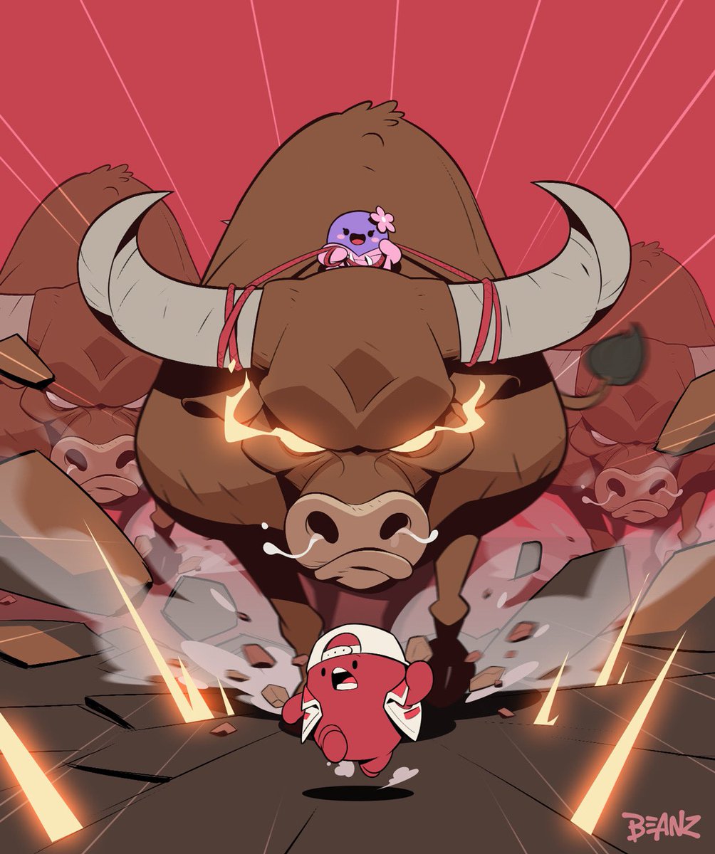 Higher. 🐂🐂🐂