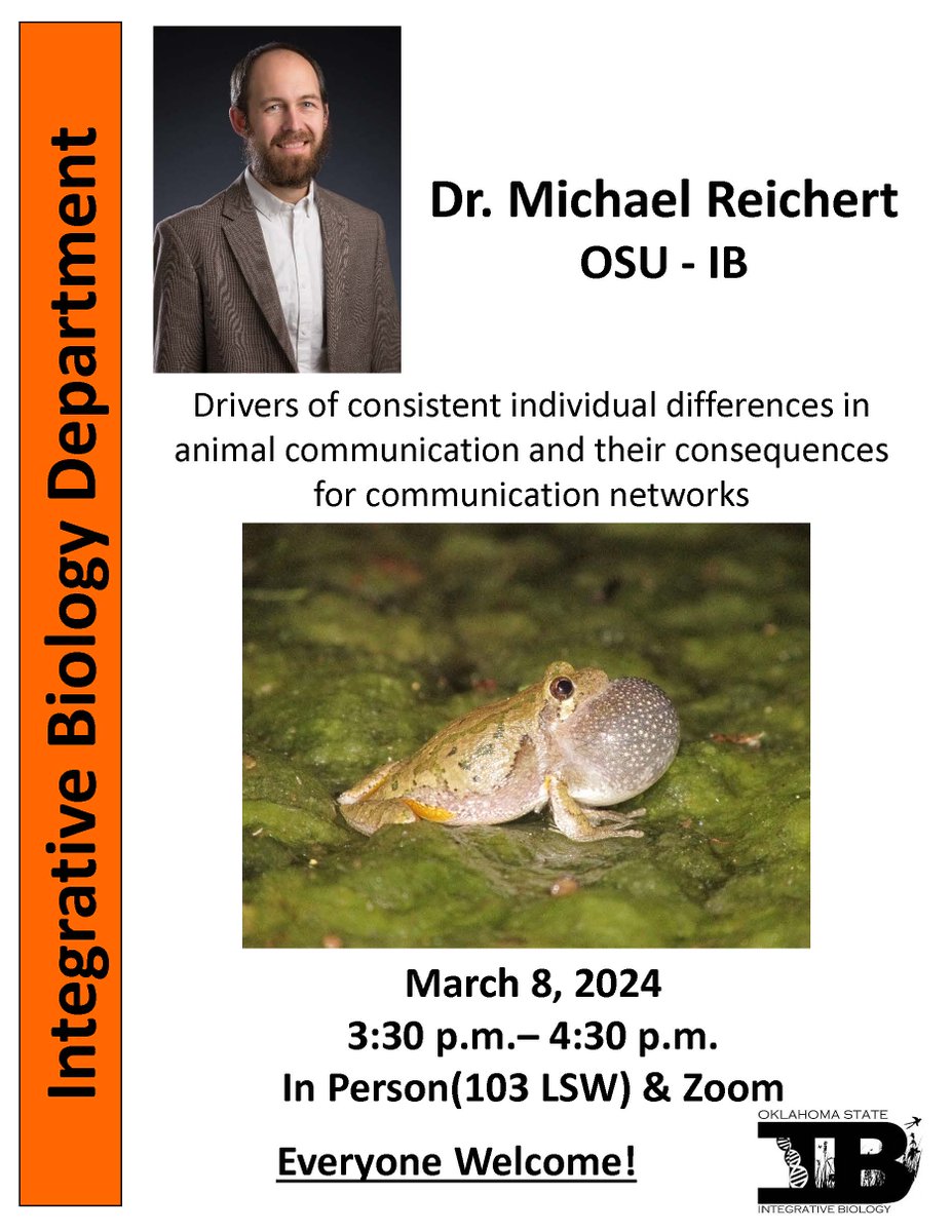 OSU Dept. of Biology tweet media