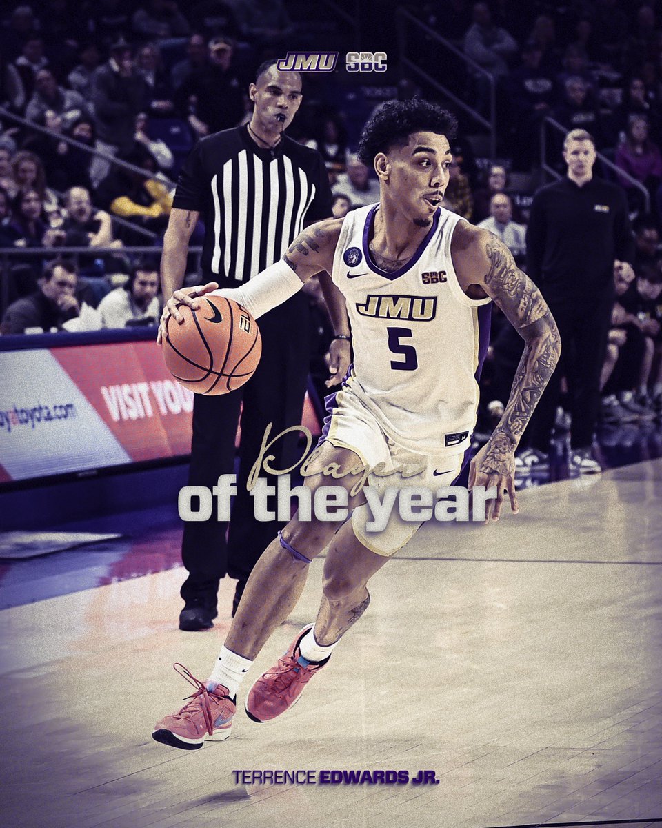 JMU Men's Basketball (@jmumbasketball) on Twitter photo ๐ ๐ฟ๐๐๐๐๐๐๐ ๐ฐ๐๐๐๐๐๐ ๐ต๐. ๐๐๐จ ๐๐๐๐ฃ ๐ฃ๐๐ข๐๐ ๐๐ช๐ฃ ๐ฝ๐๐ก๐ฉ ๐พ๐ค๐ฃ๐๐๐ง๐๐ฃ๐๐ ๐๐ก๐๐ฎ๐๐ง ๐ค๐ ๐ฉ๐๐ ๐๐๐๐ง ๐
Edwards led the conference with 17.6ppg
Congrats, <a href="/fg_fatt/">Terrence Edwards Jr</a>!
๐๏ธ bit.ly/4c1BsQh
#GoDukes ๐ ๐ฟ๐๐๐๐๐๐๐ ๐ฐ๐๐๐๐๐๐ ๐ต๐. ๐๐๐จ ๐๐๐๐ฃ ๐ฃ๐๐ข๐๐ ๐๐ช๐ฃ ๐ฝ๐๐ก๐ฉ ๐พ๐ค๐ฃ๐๐๐ง๐๐ฃ๐๐ ๐๐ก๐๐ฎ๐๐ง ๐ค๐ ๐ฉ๐๐ ๐๐๐๐ง ๐
Edwards led the conference with 17.6ppg
Congrats, <a href="/fg_fatt/">Terrence Edwards Jr</a>!
๐๏ธ bit.ly/4c1BsQh
#GoDukes