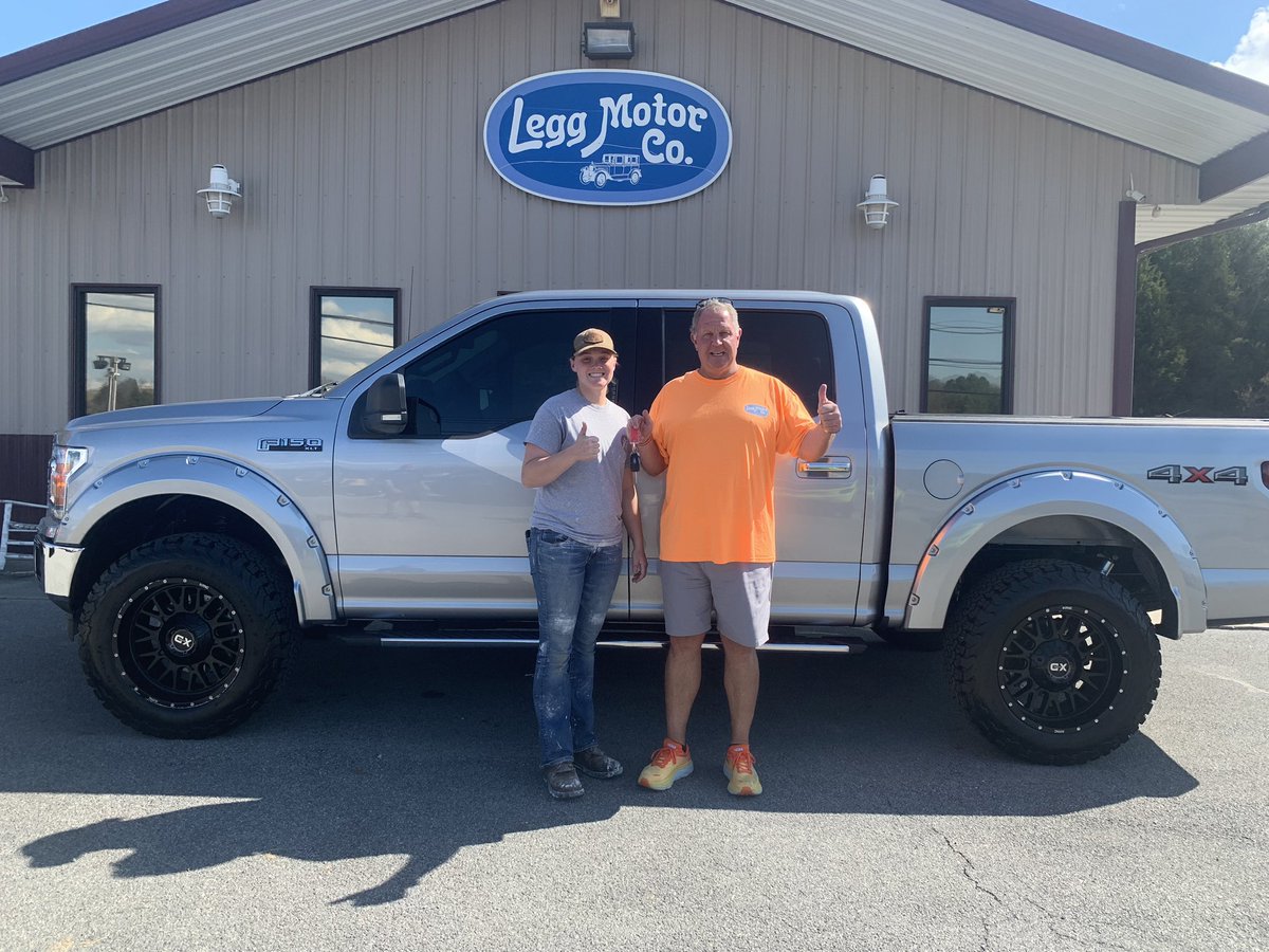 LeggMotorCo's tweet photo. Congratulations I’ll be to our new friend, Lakelyn Ziegler, on her lifted Ford F-150! We truly appreciate you giving us the opportunity to earn your business. Thank you and enjoy the Ford F-150! 
Visit us online at: 
https://t.co/B6dQgAX7Gs
#comeseethedifference https://t.co/KBXkxT3f5U
