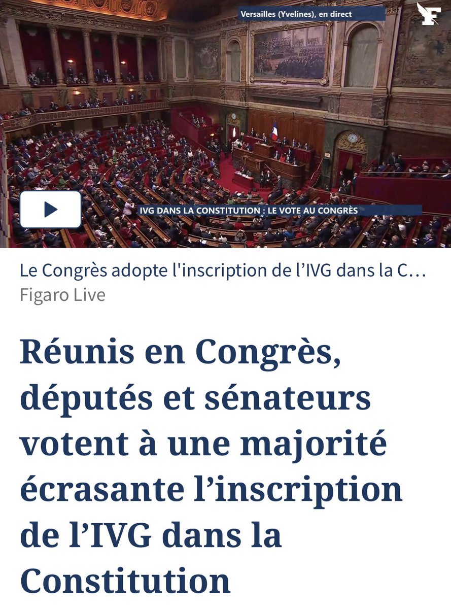 Immense tristesse et désolation. Que le Ciel ait pitié de ces députés et sénateurs qui ne mesurent pas la gravité de ce qu’ils font. À tous les enfants qui ne verront jamais le jour, et tous ceux qui combattront pour la vie au péril de leur carrière ou de leur vie, mille pensées