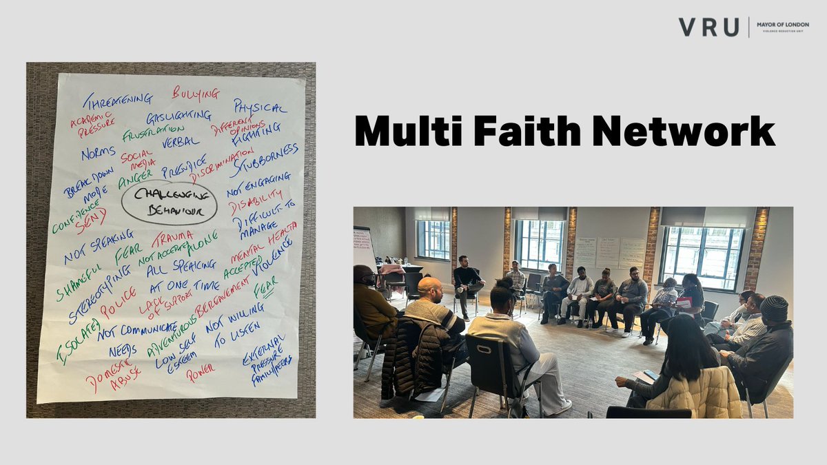 💡 Last week, we brought together youth workers to boost training in conflict resolution. 🧡 Our newly-formed Multi Faith Network is committed to exploring ways we can best support and work with young people affected by violence.