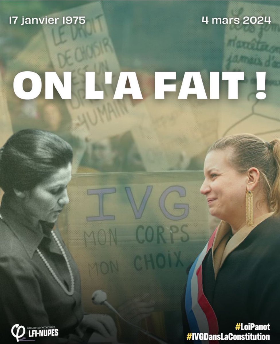 Se comparer à #SimoneVeil C’est au delà de l’expression « On ne mélange pas les torchons avec les serviettes ». #LFILaFranceIndigne 🤮