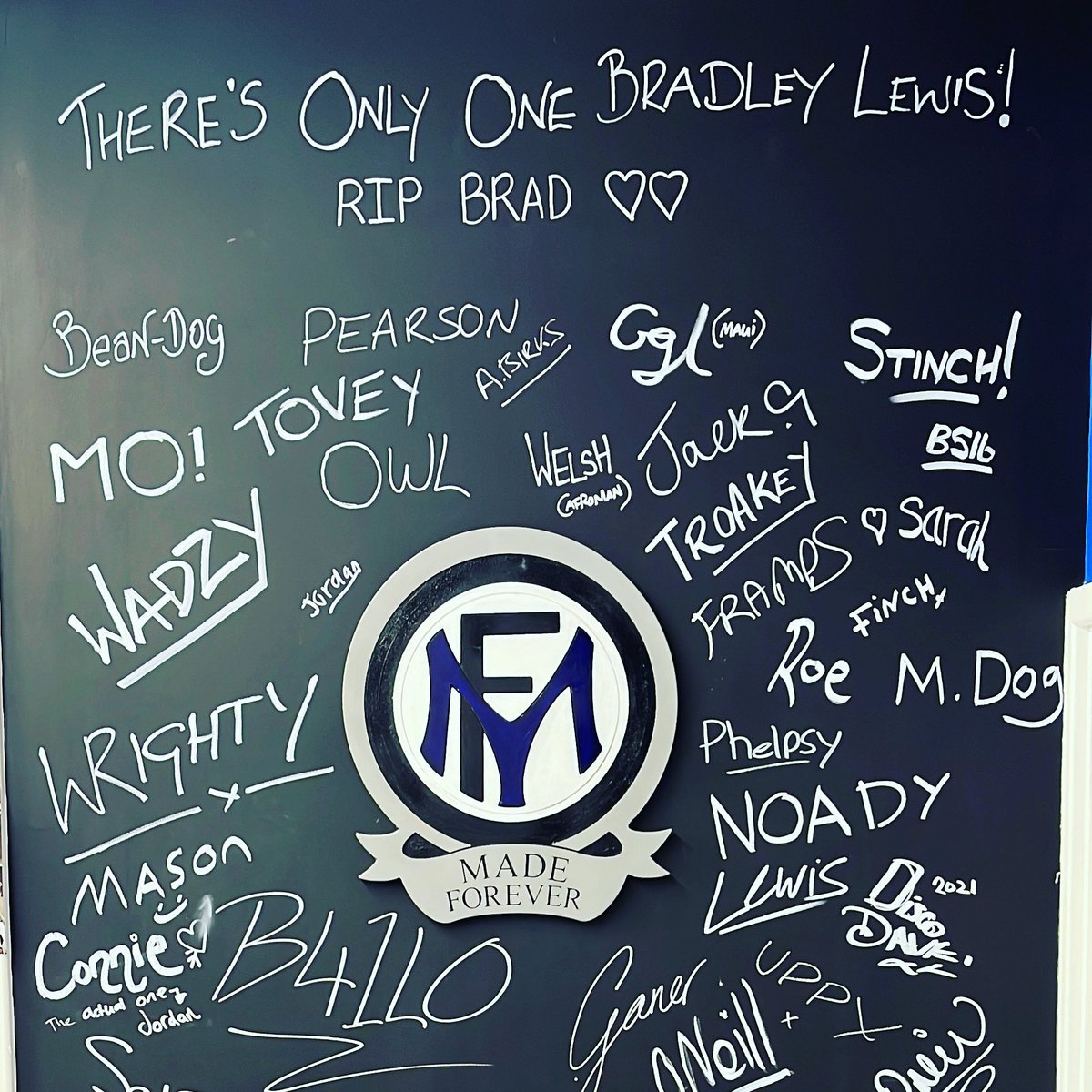 upthemades's tweet photo. Wishing Bradley Lewis a Happy Heavenly Birthday. Would’ve been 24 today. All associated with Mades miss you dearly💙 https://t.co/DgKfGhfDTh