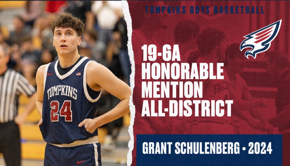 Congratulations <a href="/GSchulenberg15/">Grant Schulenberg</a> 19-6A Honorable Mention All-District #LetItFly