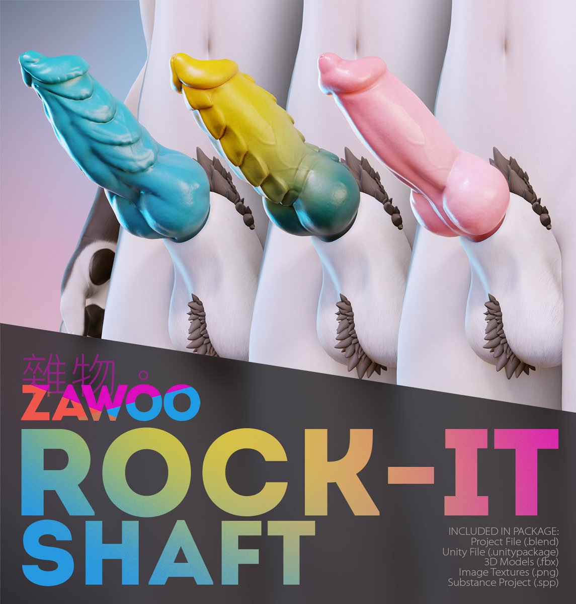 [ZaWoo] Rock-it Shaft - Long Anticipated Big Release

The wait is over, Rock-it had been launched! If you are a returning ZaWoo customer, you get an exclusive discount code for the first week of Rock-it launch. Check your mailbox!

zawoo.gumroad.com/l/rock-itshaft