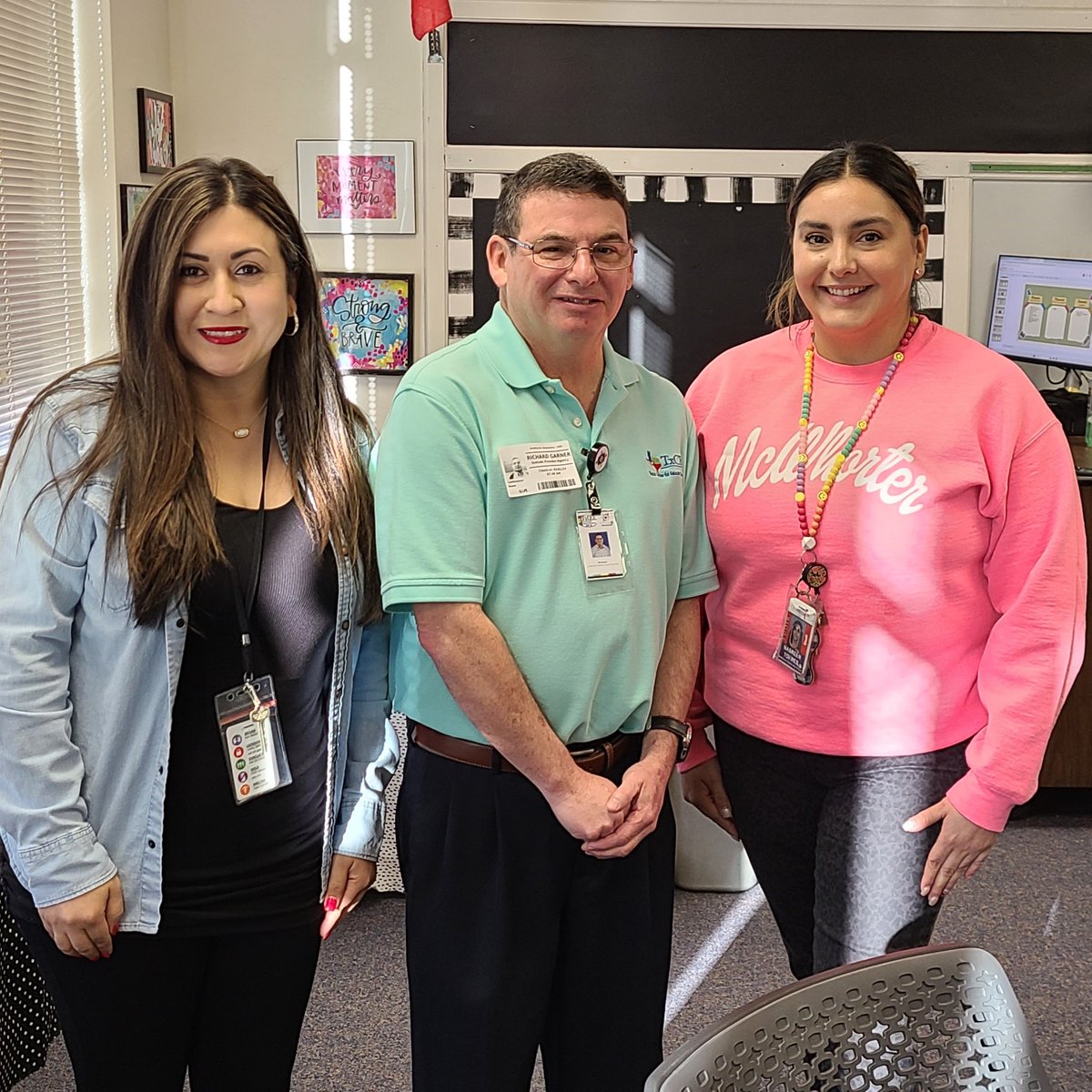 Rick Garner spent a wonderful morning with the outstanding teachers at McWhorter Elementary in <a href="/LubbockISD/">Lubbock ISD</a>. Collaborative Learning Communities are in full swing! 📚

Pictured: 2 CLLs, Nasreen Torres and Edda Segovia