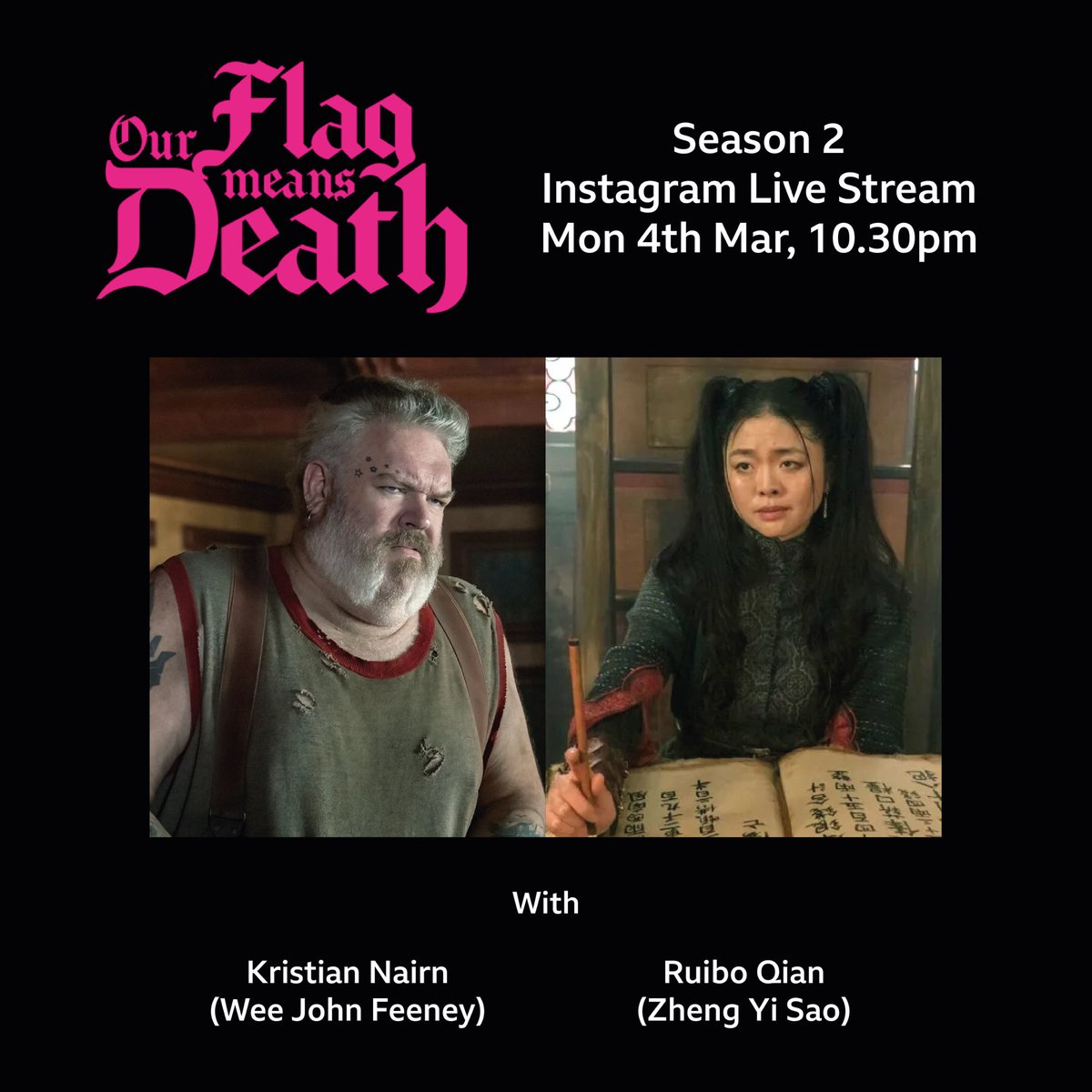 Oh yes we back. 10.30pm UK time tonight!! With the brilliant Ruibo Qian ❤️ Questions on the Discord and in the replies please - discord.gg/nDTQcdxk