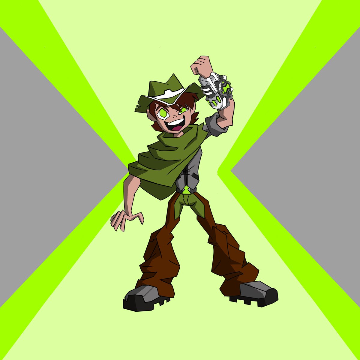 ElLocoAlen's tweet photo. Acá va mi propio AU de ben 10
Wild wild ben con el fierrotrix.
Seria una dimensión steampunk con vaqueros y mujerzuelas.
#Ben10 #Ben10classic #Ben10Art #ben10fanart https://t.co/WRckcL21pm