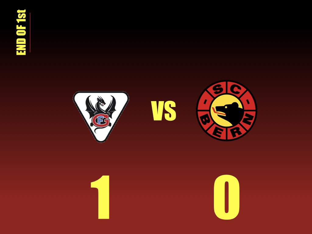 SCBern_Live's tweet photo. 20‘| Die Mutzen liegen nach animierten zwanzig Minuten 1:0 zurück. #SCBern #NationalLeague #HCFGvsSCB https://t.co/Qj2oy39bI3