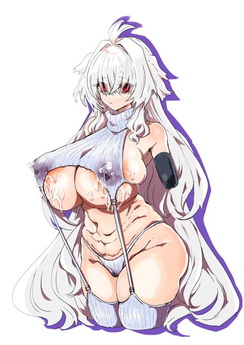 アルビノリセリアチャン概念+例のえっちな服=ドスケベ 