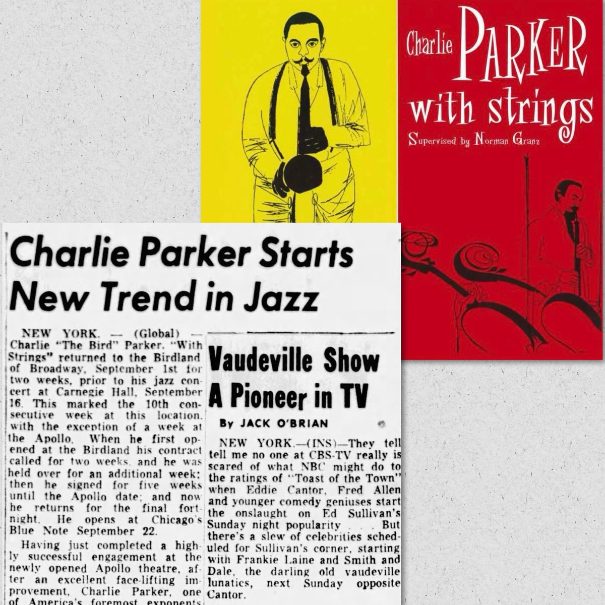 CharlieParkerKC's tweet photo. "Any evolution of Jazz is basically the evolution of a folk idiom. Restricting it to the rarefied hopeless air of purely avant-garde movement is like attempting to grow a tree on a windowsill.” – Charlie Parker in 1950

#JazzEvolution #BeBop #CharlieParker #Jazz #JazzwithStrings https://t.co/SvCRLzPe40