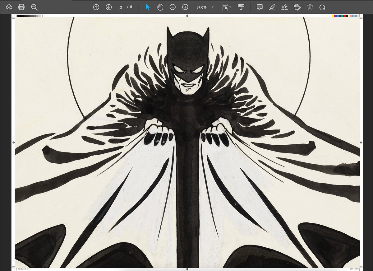 sdunbier's tweet photo. David Mazzucchelli's Batman Year: One Artist's Edition has left the building. Here are the front and back endpapers, they will measure 28 x 21 inches.
#DavidMazzucchelli, #ArtistsEdition https://t.co/GSb1V70Ifw