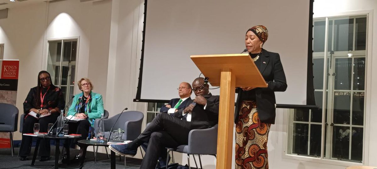 Agency runs deep in our DNA, but is Africa being ensnared or empowered? It's time for mutual respect over exploitation or coercion-H.E Ambassador Mazoka  #AfricanAgency #KingsAfricaWeek #Africa2024 #KCLAfrica2024