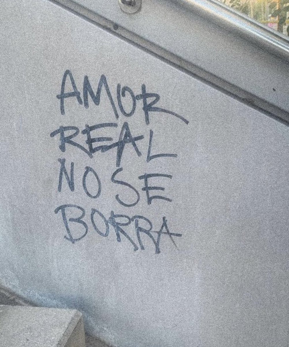 el amor real no se borra