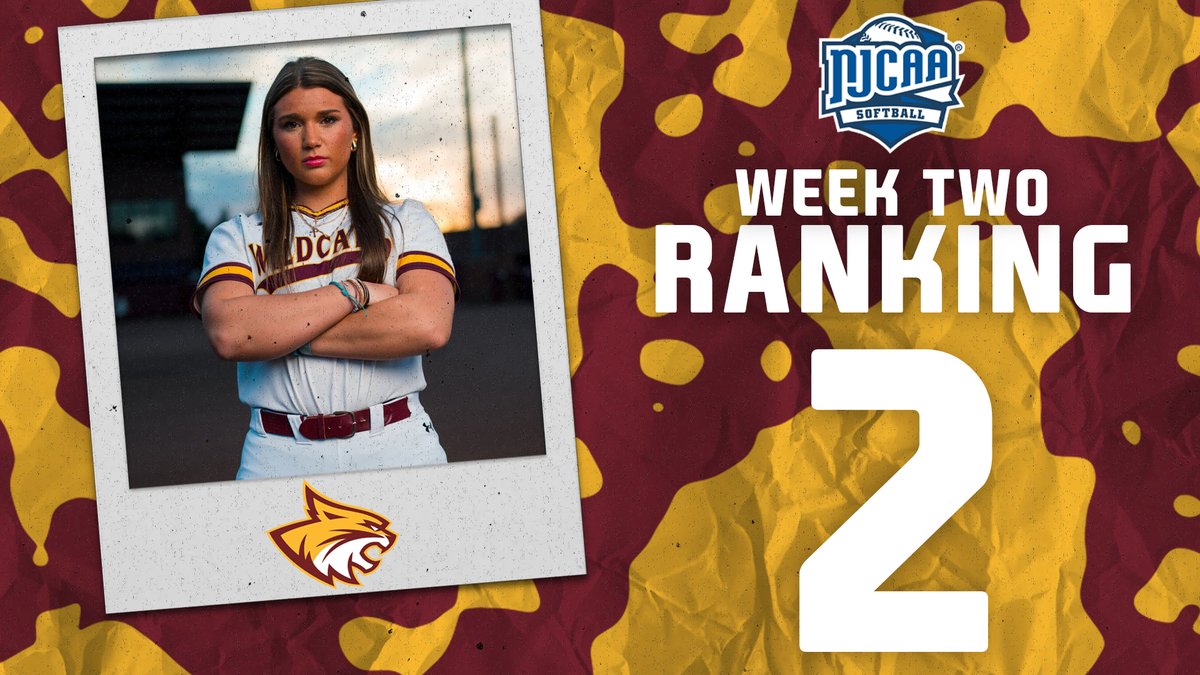 PRCC Athletics (@prccathletics) on Twitter photo The Wildcats are on the rise again! <a href="/PearlRiverSB/">Pearl River Softball</a> is up another spot in the NJCAA DII Softball Rankings and is now ranked SECOND in the country!
#RRR🐾 The Wildcats are on the rise again! <a href="/PearlRiverSB/">Pearl River Softball</a> is up another spot in the NJCAA DII Softball Rankings and is now ranked SECOND in the country!
#RRR🐾