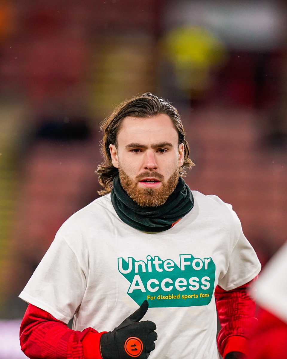 SheffieldUnited's tweet image. Supporting the #UniteForAccess campaign ahead of #SHUARS 🙌