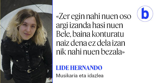 🗣 Lide Hernandok pandemian sortutako hainbat asmo argitara atera dira orain gutxi; horien artean daude 'Izotz ura' (Susa) bere lehen nobela eta <a href="/belemusika/">Bele</a> bakarkako lehen proiektu musikala. <a href="/Liherband/">Liher</a>​ek atzo esan zien agur agertokiei.
<a href="/amaiajimenez55/">Amaia Jimenez</a>

berria.eus/kultura/www-be…