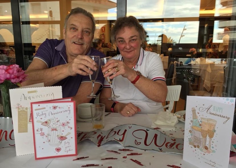 We miss you dad ❤️
The 2nd wedding anniversary your beautiful wife (our mum ) spent without you and she had to put up with us 🤣