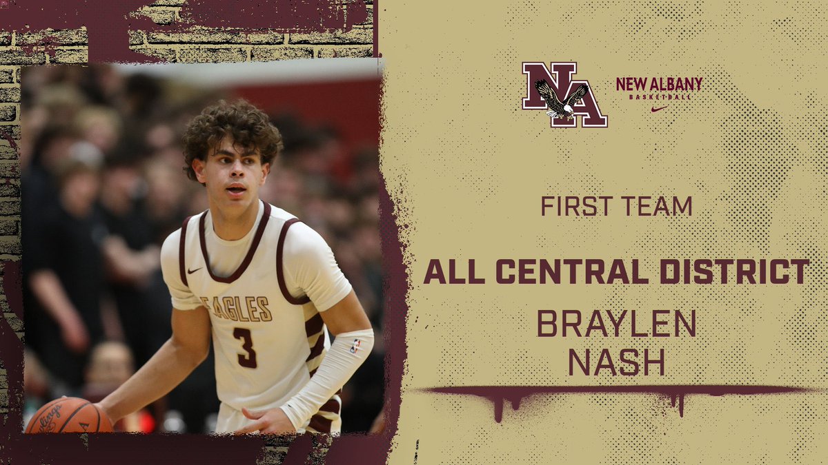 New Albany Boys Basketball (@newalbanyhsbb) on Twitter photo Congratulations to our guy ‘24 <a href="/BraylenNash/">Braylen Nash</a> on being selected First Team “All Central District”‼️ Congratulations to our guy ‘24 <a href="/BraylenNash/">Braylen Nash</a> on being selected First Team “All Central District”‼️