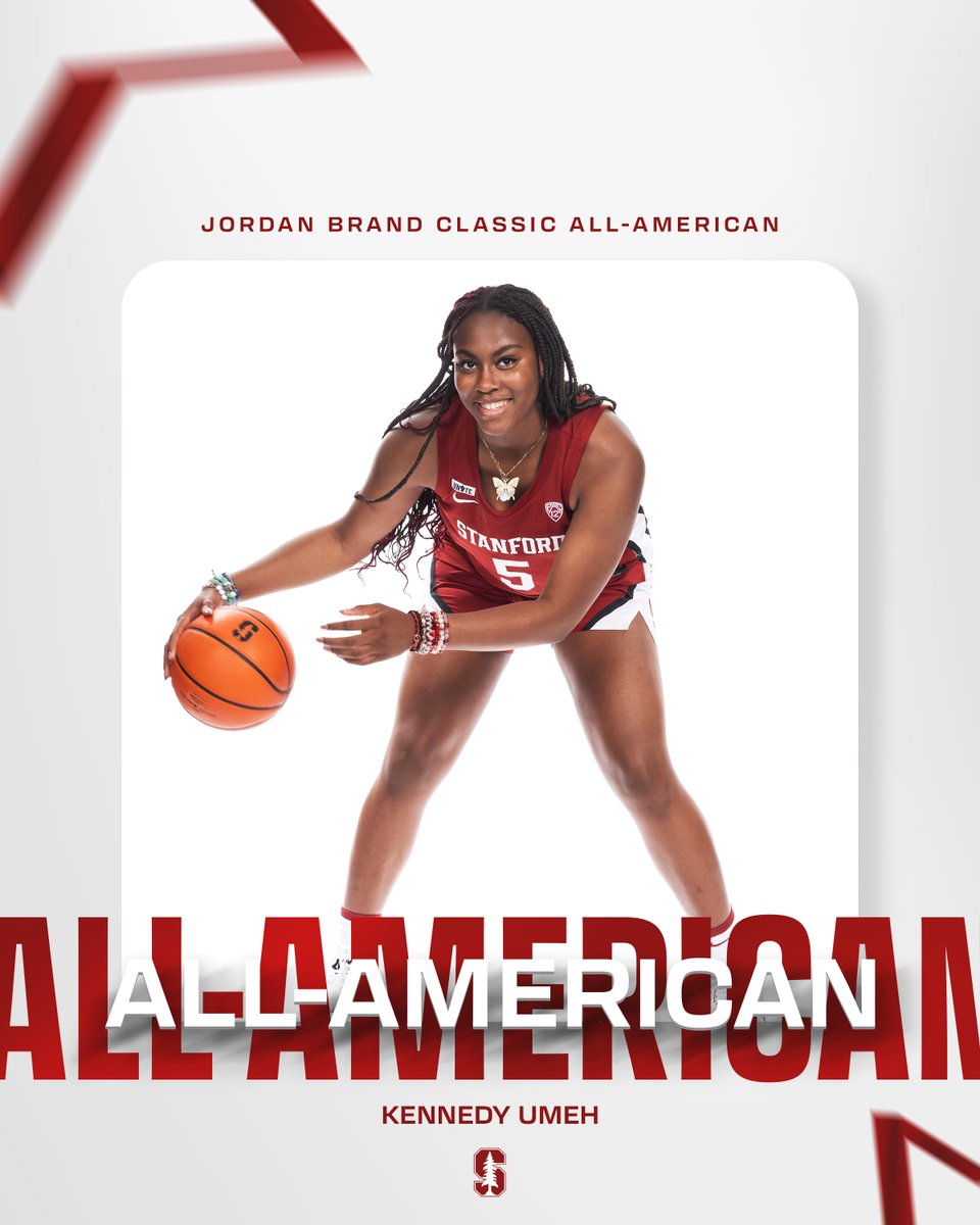 Can't wait for Kennedy 🤩

Congrats to incoming freshman <a href="/KennedyUme/">Kennedy Ume</a>, who was named to the 2024 <a href="/JordanClassic/">Jordan Brand Classic</a> National Team and will participate in the all-star event on April 21 at <a href="/barclayscenter/">Barclays Center</a> in Brooklyn 👏

#GoStanford