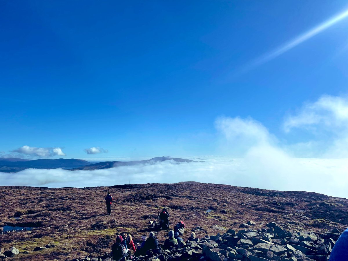 A Beautiful hike with the family up Slieve Gullion. Spectacular views right on our doorstep   #cloudinversion #ringofgullion #southarmagh