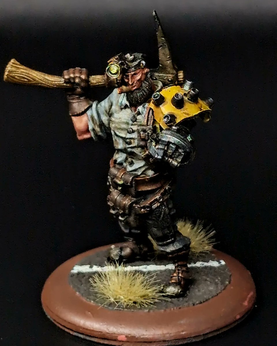 Madrox6's tweet photo. Shaft and Spade from the Miners Guild
#guildball #guildballminers #steamforgedgames https://t.co/h5oGiWPGvK