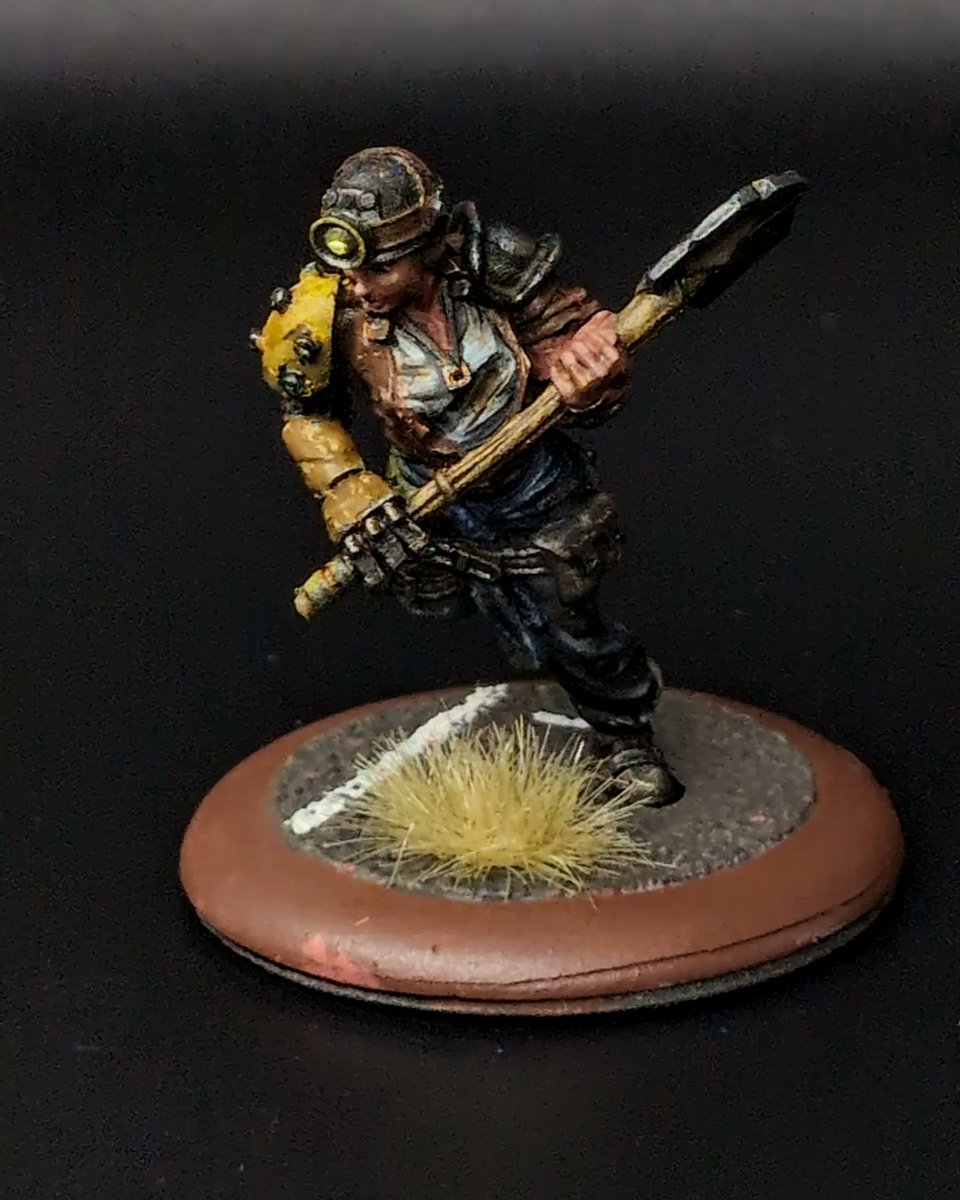 Madrox6's tweet photo. Shaft and Spade from the Miners Guild
#guildball #guildballminers #steamforgedgames https://t.co/h5oGiWPGvK