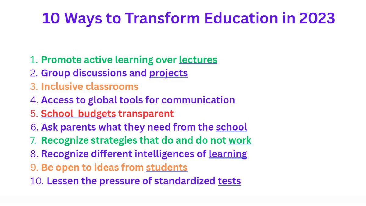RachaelCap444's tweet photo. My suggestions for a better education! #GoalsProject #WebT24 https://t.co/9rc80sknAV