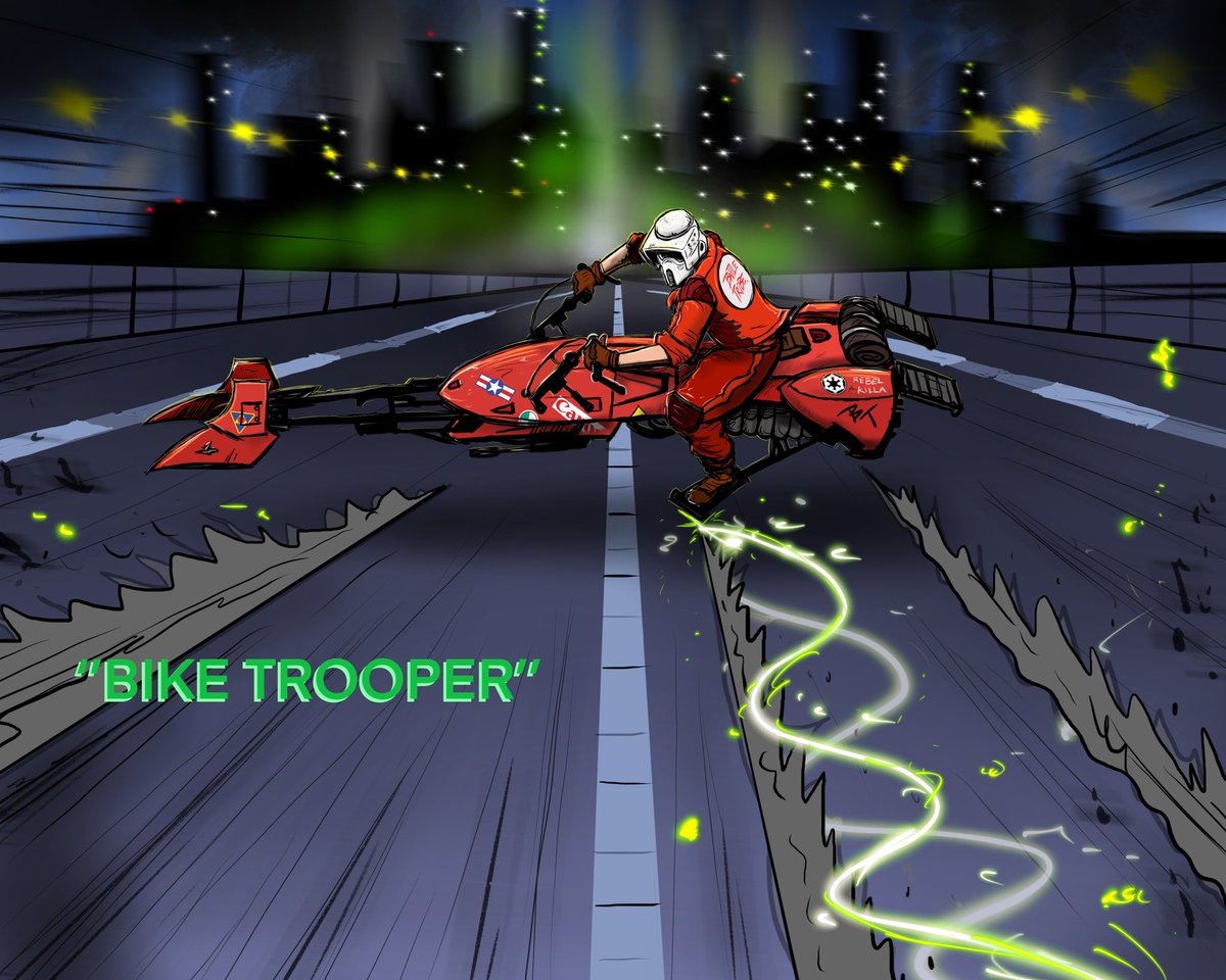 youtu.be/ruTEm7R4NIc?si… “Bike Trooper” Short now on You Tube 💥 Everyone have a great Monday.