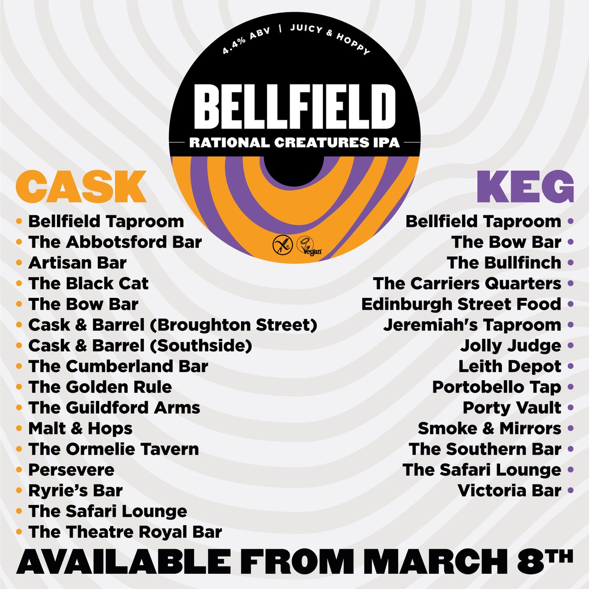 🚨New beer and blog alert! Our 2024 #InternationalWomensDay beer blog is live. Read all about our launch this Thurs 7th March at the Bellfield taproom & all the other fantastic venues that will be pouring on #IWD on Friday 8th March. 👉 bit.ly/BellfieldIWDBl… 💜💛🍻