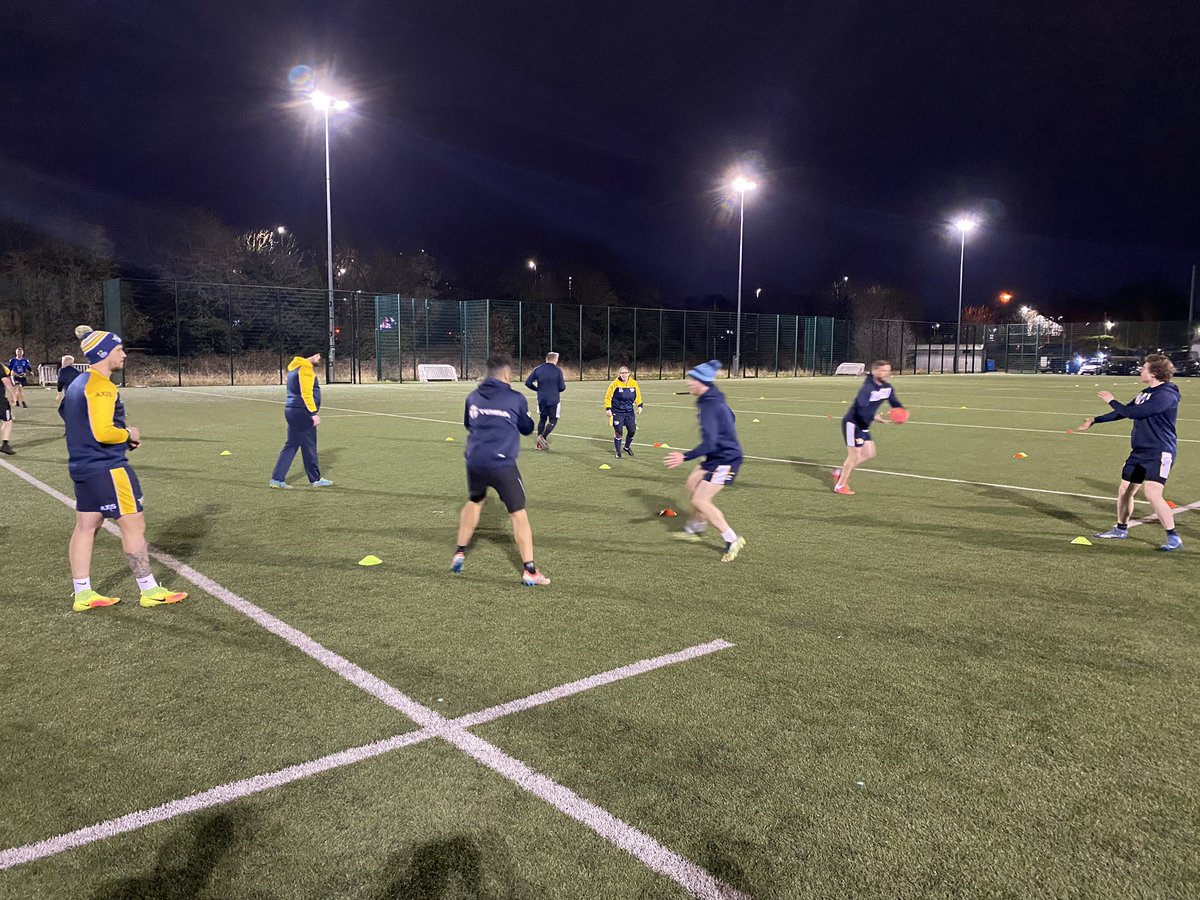 Great turn out for @RugbyLeeds PDRL tonight! Quality session 🙌🏼 #TeamRhinos