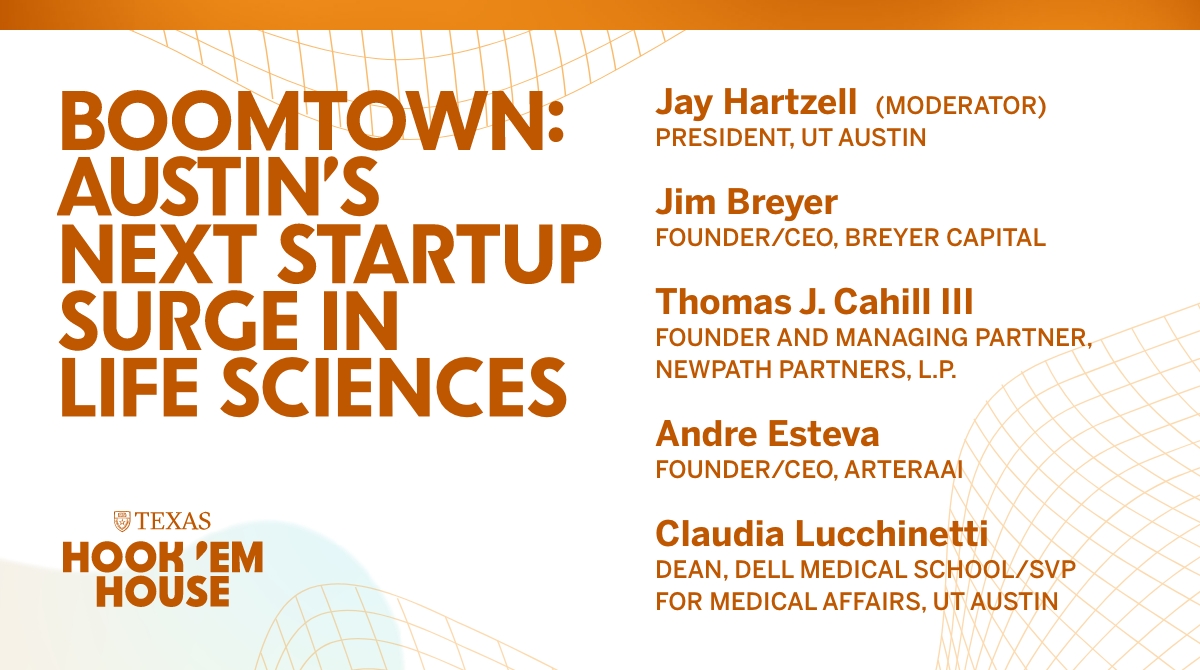 Join us at #UTatSXSW to learn about the next big wave of innovation: life sciences. Recent advances in AI and other technologies have supercharged these fields that will change our lives.

utex.as/3uGCm4c

#TexasAI | @SXSW