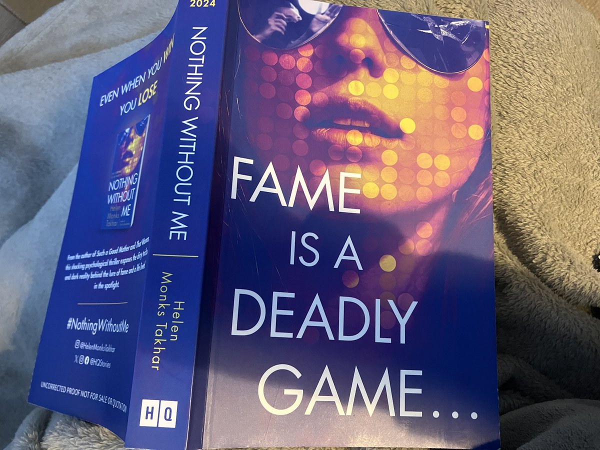 LauraPAuthor's tweet photo. Listen up. I feel like I don’t see nearly enough chat about @HelenMonksTak, who is just bloody brilliant. I’m about halfway through #NothingWithoutMe and it’s made me audibly gasp twice. Who else is a fan? @HQstories https://t.co/hKDq6LRZDm