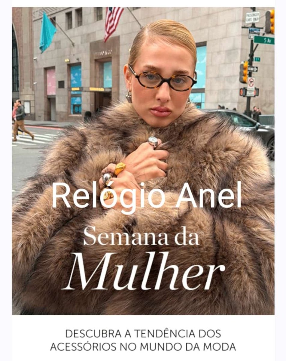 Relógio Anel da EURO RELÓGIOS
Esse já é tendência! 
🤩 tidd.ly/48FcD9Z