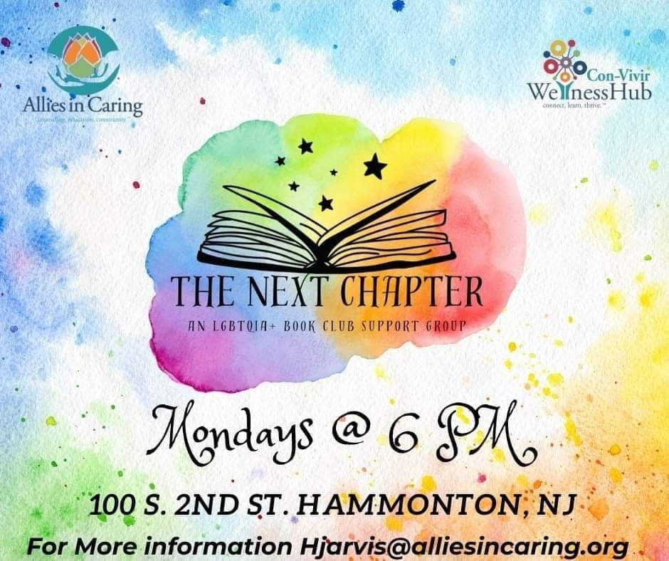 Events like these are crucial for strengthening communities and promoting mental well-being in South Jersey. 🤝💆‍♂️ It's a unique opportunity to share thoughts and enjoy an enriching experience with other book enthusiasts. 📖💬

Information about our events buff.ly/3sZYD9j