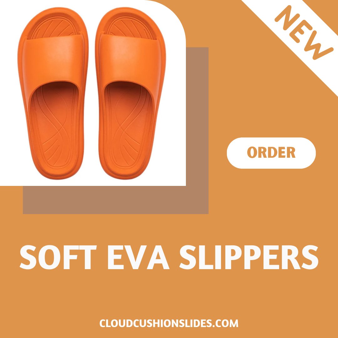 Experience heavenly comfort with our Soft EVA Slippers! ☁️🥿 Crafted with cloud-like cushioning, these slippers provide unmatched support and coziness for your feet.
Shop Now: cloudcushionslides.com/products/soft-…
#cloudcushionslides #softslippers #comfortwear #footwear #cozyfeet #slipperlove