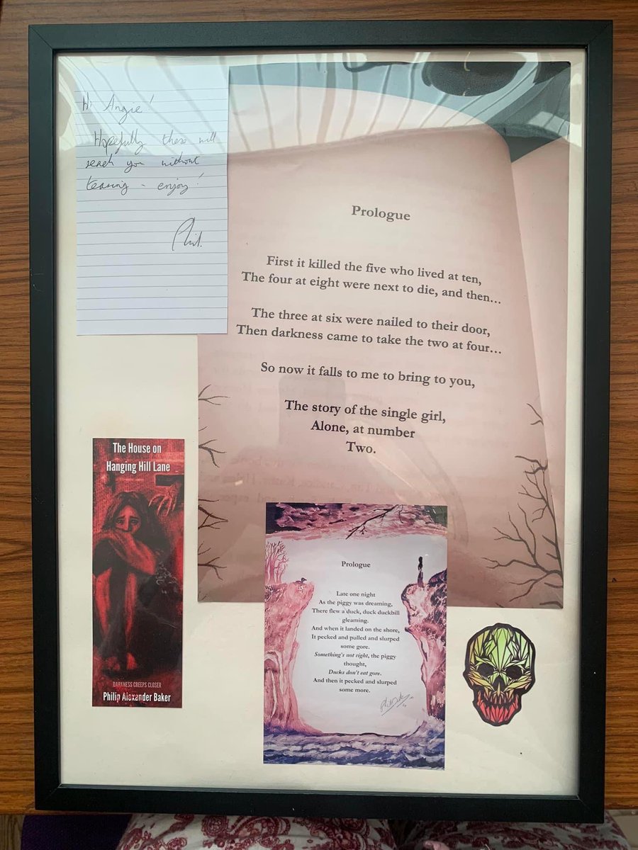Phil_Baker_'s tweet photo. Two displays in two different countries of my two books. Love them! #horror #books https://t.co/i8JGzGQBuN